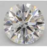 Round Brilliant Cut Diamond F Colour VS2 Clarity 2.06 Carat EX EX - LG589301220 - IGI