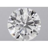 Round Brilliant Cut Diamond F Colour VVS2 Clarity 3.03 Carat EX EX - LG570374812 - IGI