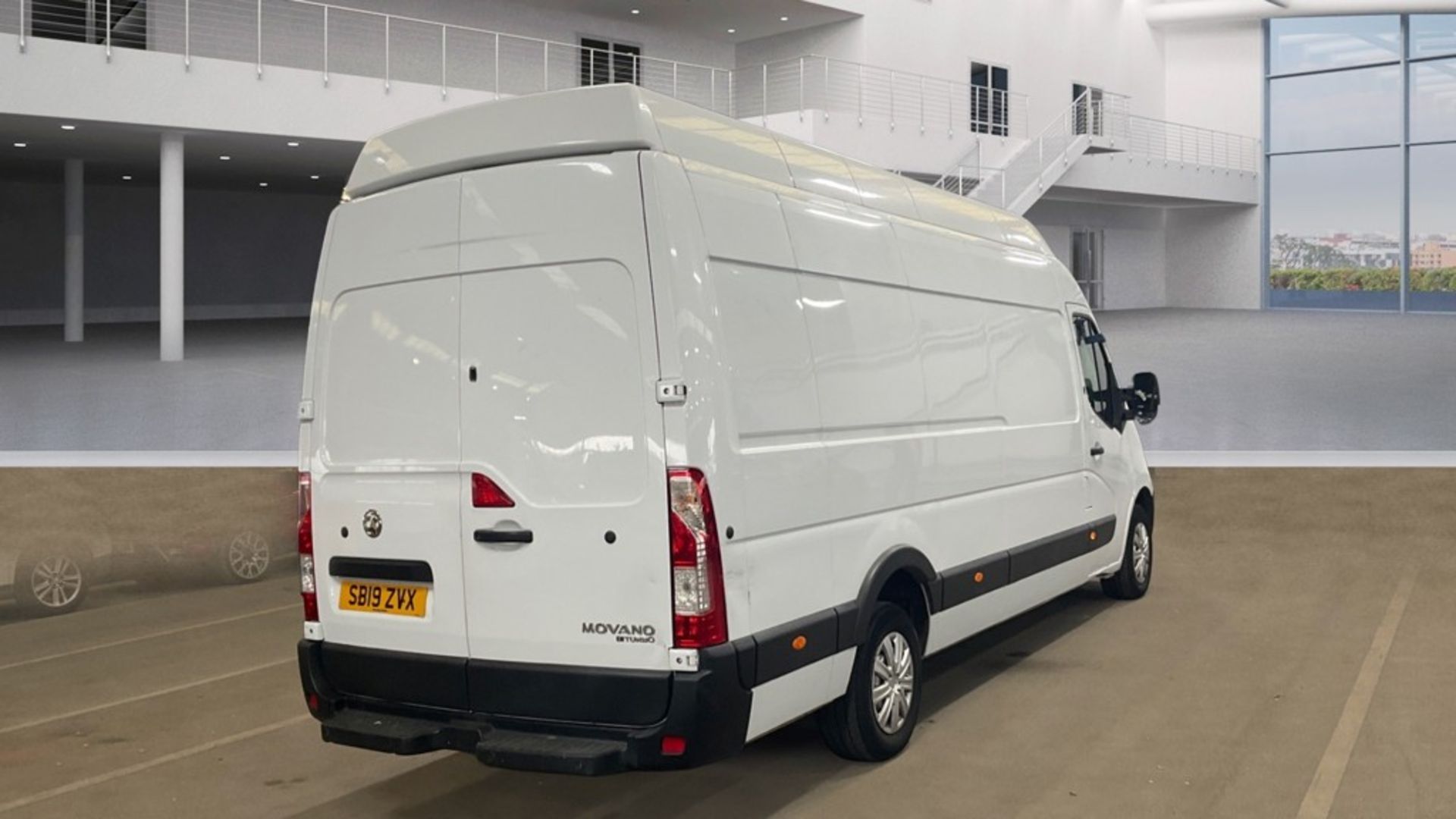 ** ON SALE ** Vauxhall Movano 3500 RWDS 2.3 CDTI 145 L4 H3 2019 '19 Reg' - Only 56,125 miles - A/C - Image 5 of 8