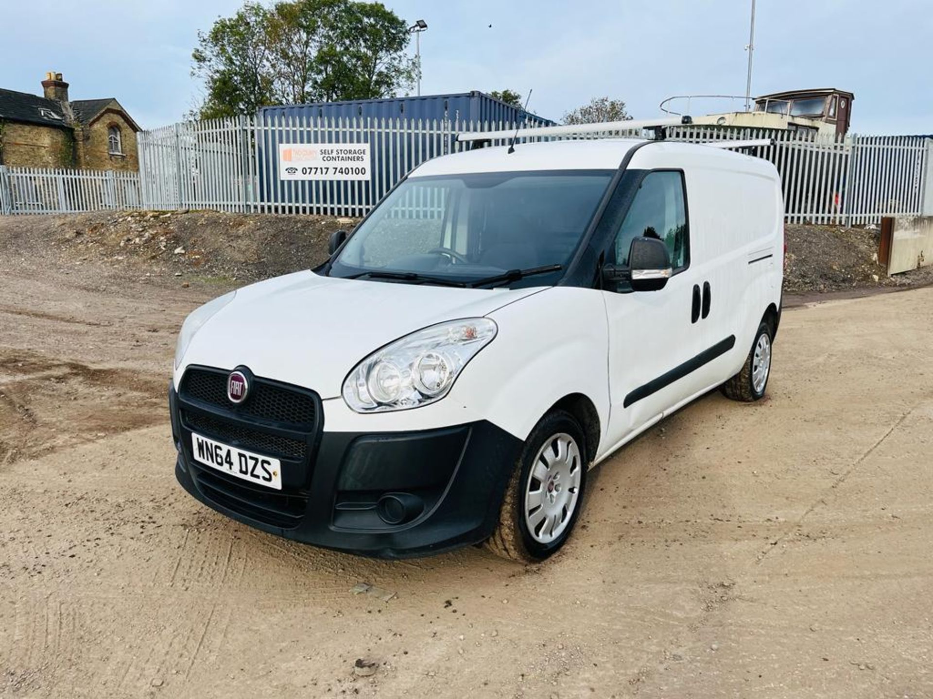 **ON SALE**Fiat Doblo Cargo 1.3 M/Jet Maxi LWB S/S Van 2014 '64 Reg' - No Vat - Bluetooth Handsfree - Image 8 of 30