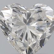 Heart Cut Natural Diamond D Colour VS1 Clarity 1.21 Carat EX EX - 6451969267 - GIA