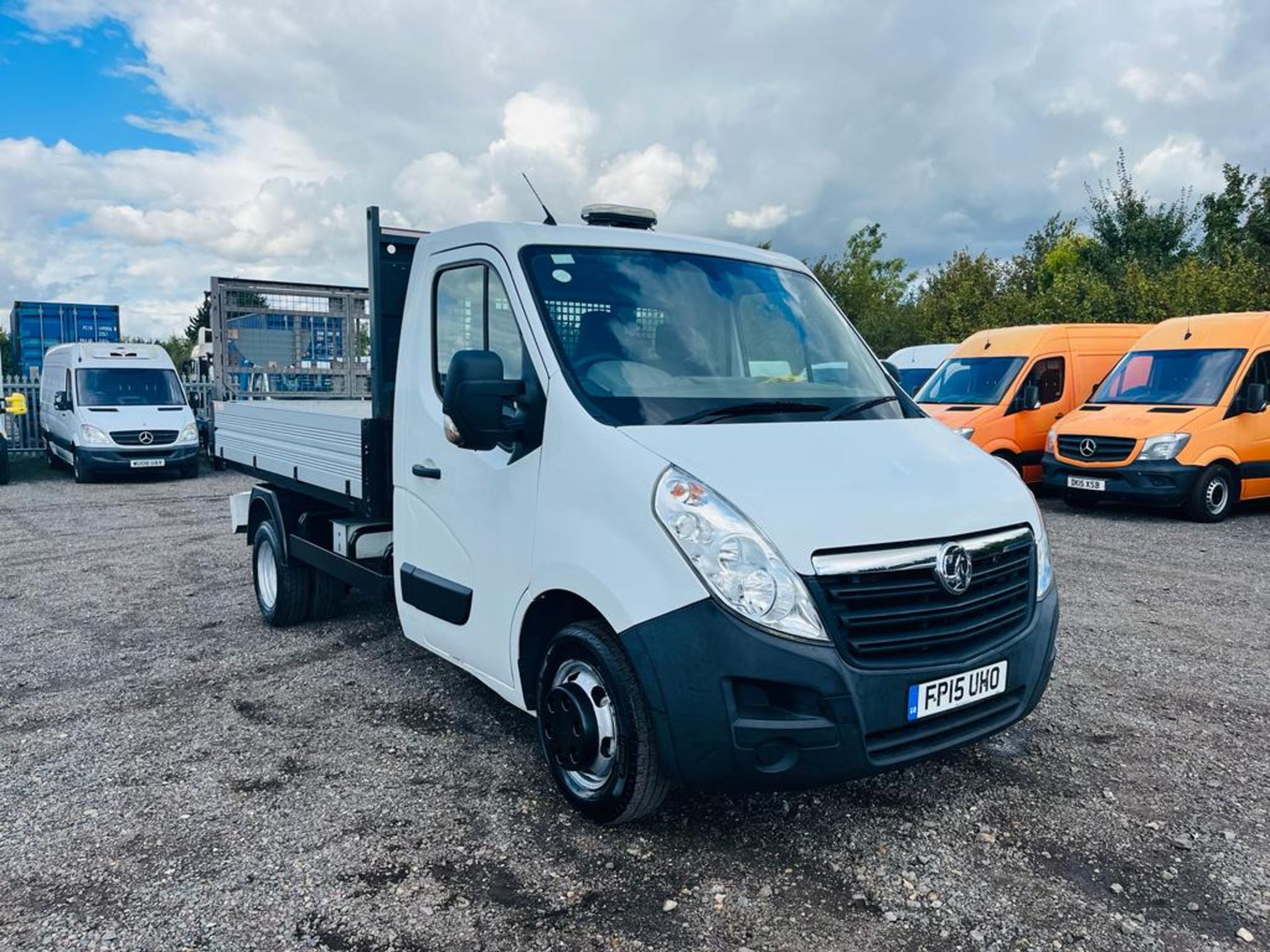 ** ON SALE ** Vauxhall Movano 2.3 CDTI RWD TRW R3500 2015 '15 Reg' Tipper - Only 110,779 Miles - Image 2 of 29
