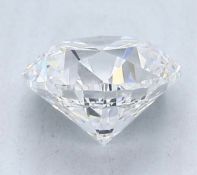 Round Brilliant Cut Natural Diamond 2.01 Carat Colour D Clarity VS1 - DGI 142589574