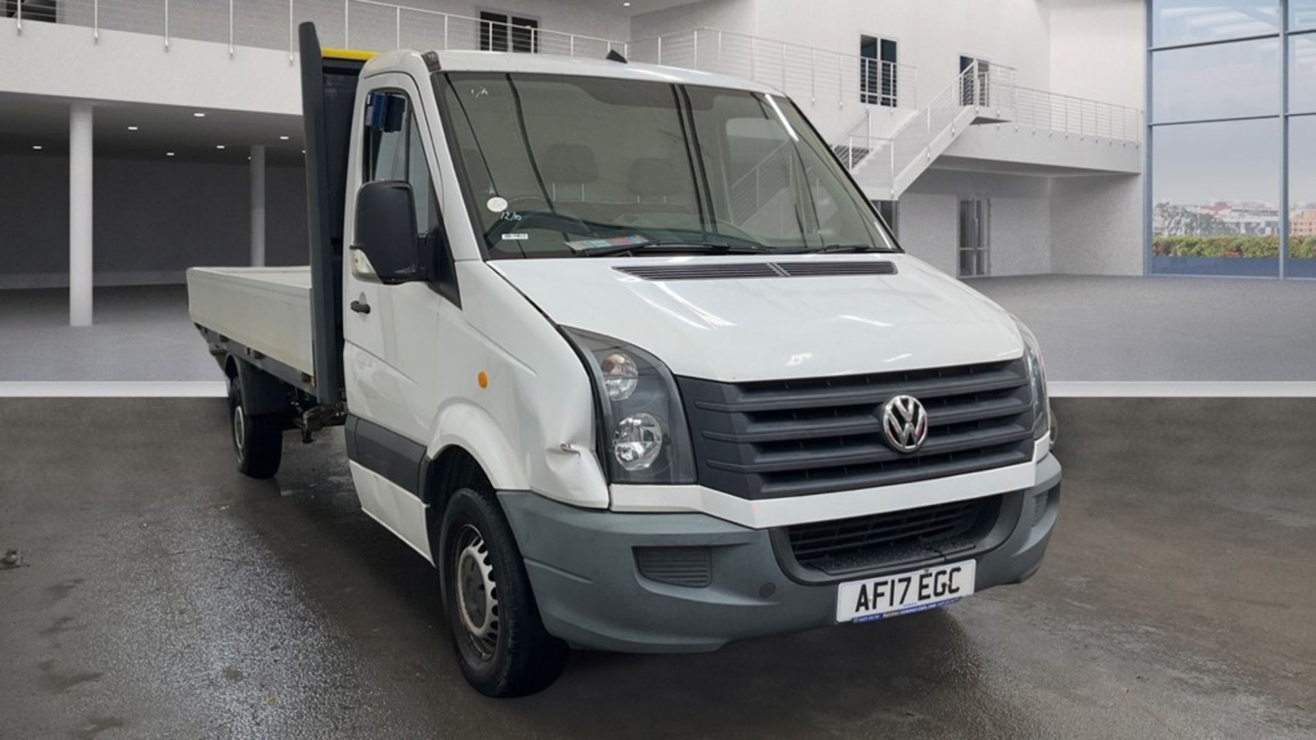 ** ON SALE ** Volkswagen Crafter 35 2.0 Tdi 140 BlueMotion L3 Alloy Dropside 2017 "17 Reg" - Sat Nav - Image 2 of 7