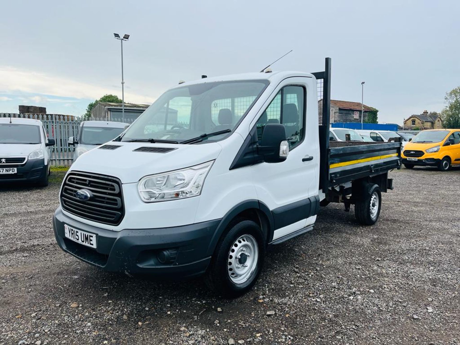 Ford Transit 350 Rwd 2.2 Tdci 125 Mwb 1 Way Tipper 2015 "15 Reg" - Tipper Body - No Vat - Image 15 of 29