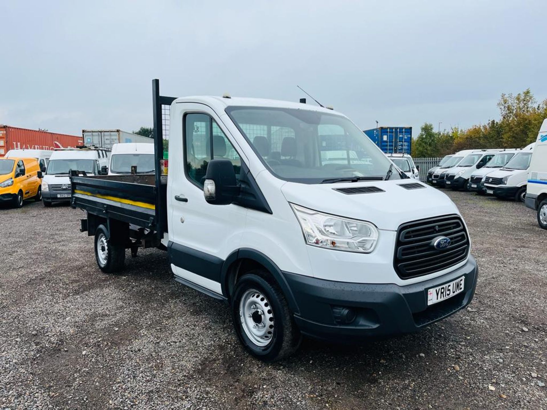 Ford Transit 350 Rwd 2.2 Tdci 125 Mwb 1 Way Tipper 2015 "15 Reg" - Tipper Body - No Vat - Image 2 of 29