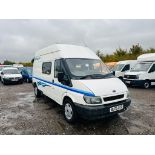 Ford Transit 2.0 TDI L3 H3 Camper 2005 '05 Reg' Long Wheel base - Rear Bed - Cooking Hobb - no vat