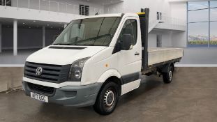 ** ON SALE ** Volkswagen Crafter 35 2.0 Tdi 140 BlueMotion L3 Alloy Dropside 2017 "17 Reg" - Sat Nav