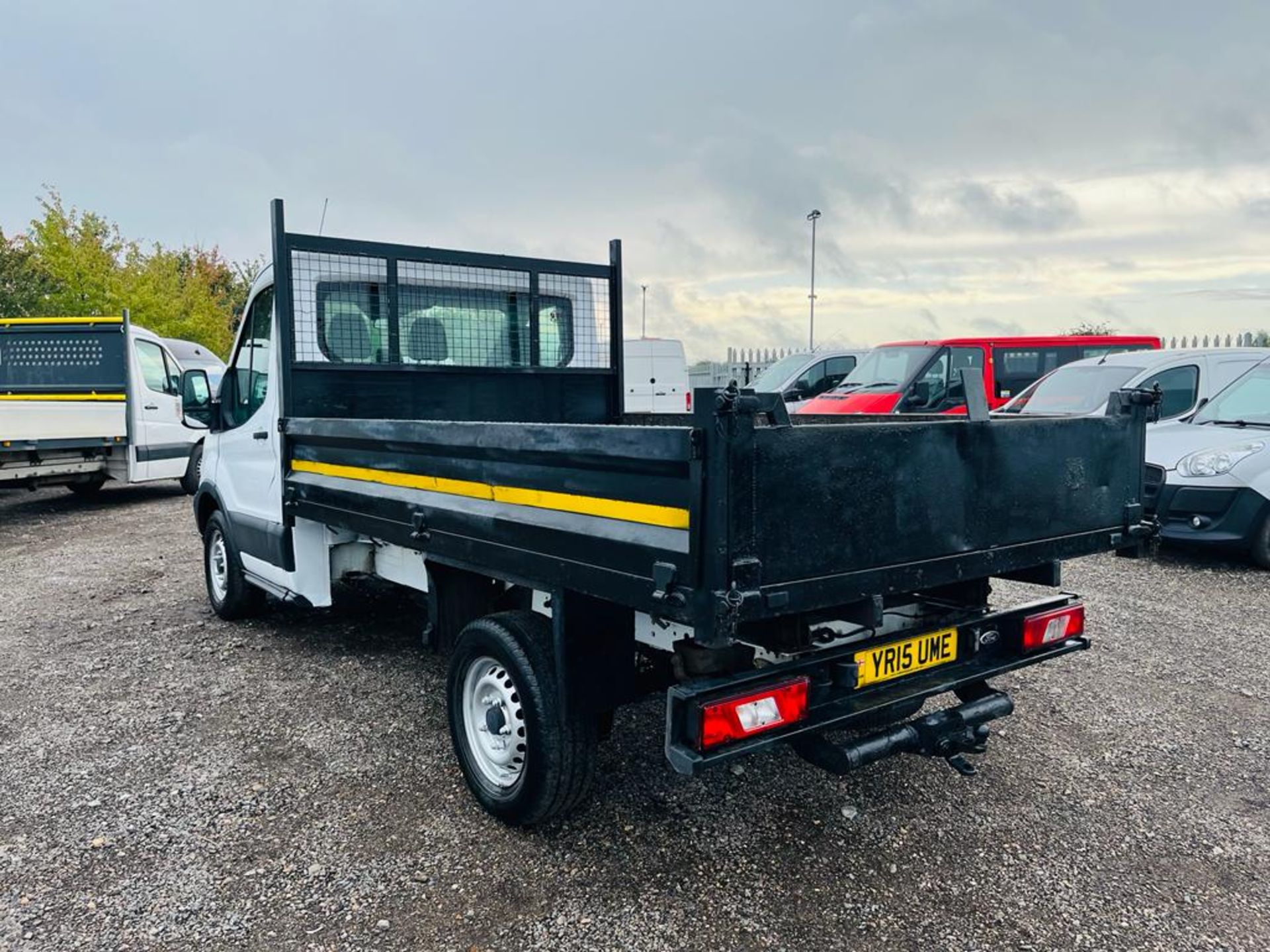 Ford Transit 350 Rwd 2.2 Tdci 125 Mwb 1 Way Tipper 2015 "15 Reg" - Tipper Body - No Vat - Image 10 of 29