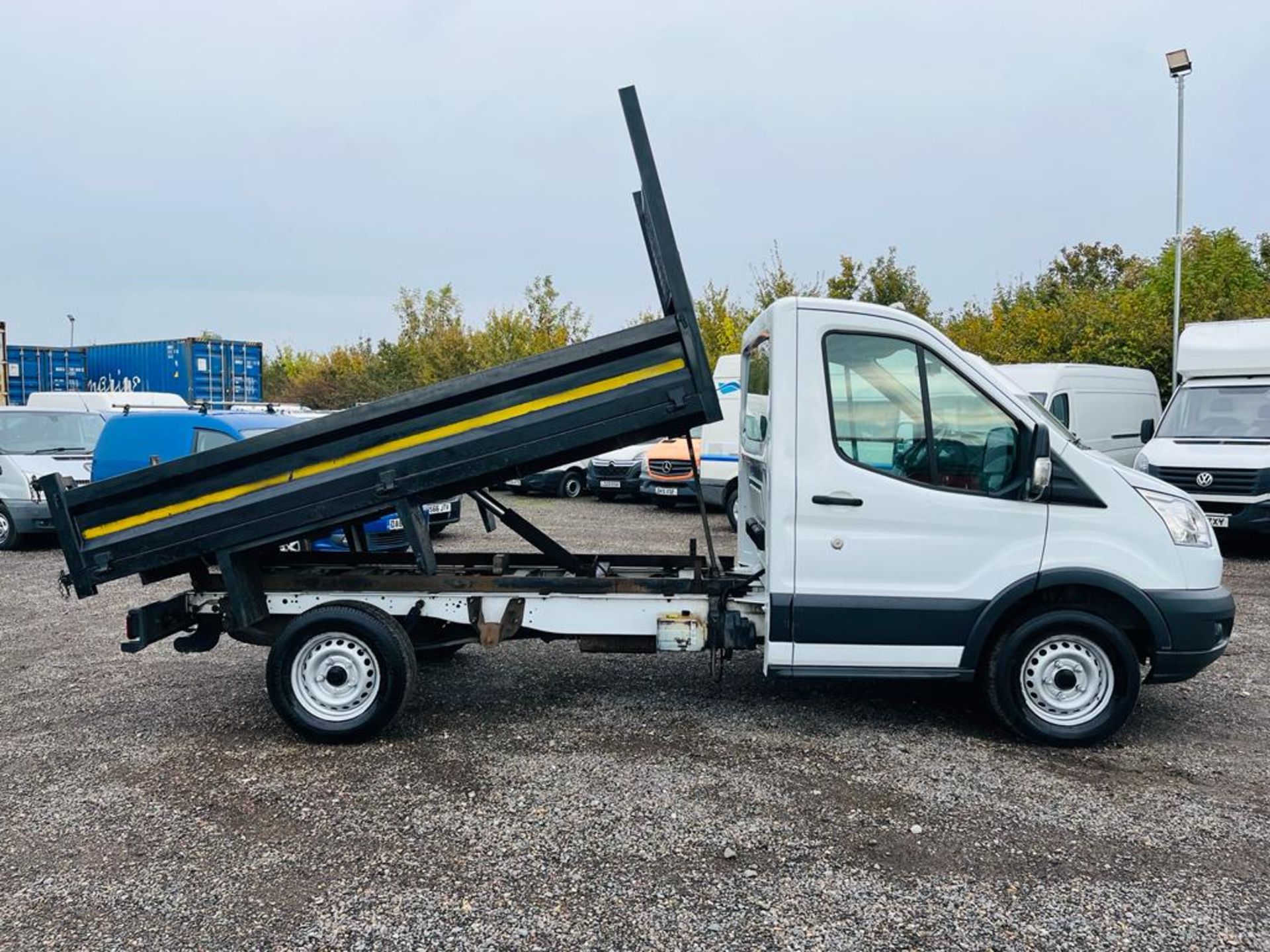 Ford Transit 350 Rwd 2.2 Tdci 125 Mwb 1 Way Tipper 2015 "15 Reg" - Tipper Body - No Vat - Image 3 of 29