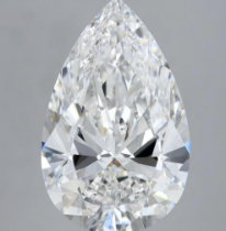 Pear Cut Diamond F Colour VVS2 Clarity 5.25 Carat EX EX- LG598322587 - IGI