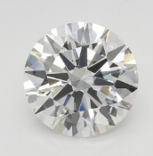 Round Brilliant Cut Diamond E Colour VVS2 Clarity 4.40 Carat ID EX EX - LG575396092 - IGI