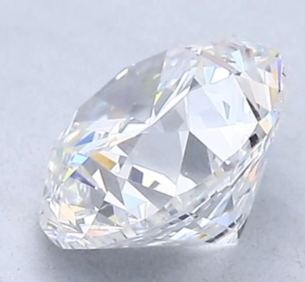** ON SALE ** Round Brilliant Cut Natural Diamond 2.01 Carat D Colour Clarity VS2 VG VG - 142577496 - Image 3 of 9