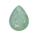 Pear Brilliant Cut Green Tourmaline 'Paraiba Tourma' 20.16 Carat - GIA