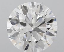 Round Brilliant Cut Diamond F Colour VVS2 Clarity 3.20 Carat EX EX - 6455343011 - GIA