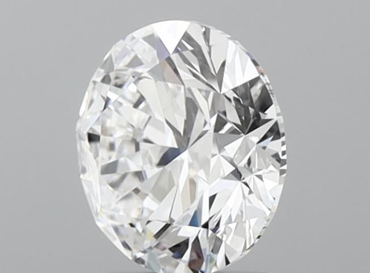 ** ON SALE ** Round Brilliant Cut Diamond F Colour VVS2 Clarity 3.03 Carat EX EX - LG570374812 - IGI - Image 8 of 10