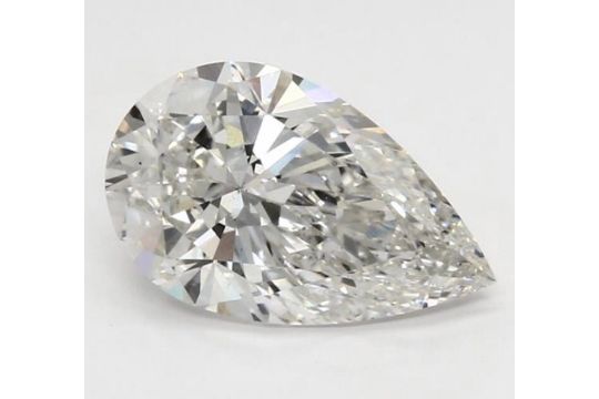 Pear Brilliant Cut Diamond 3.01 Carat G Colour VS2 Clarity EX EX - LG597391467 - IGI
