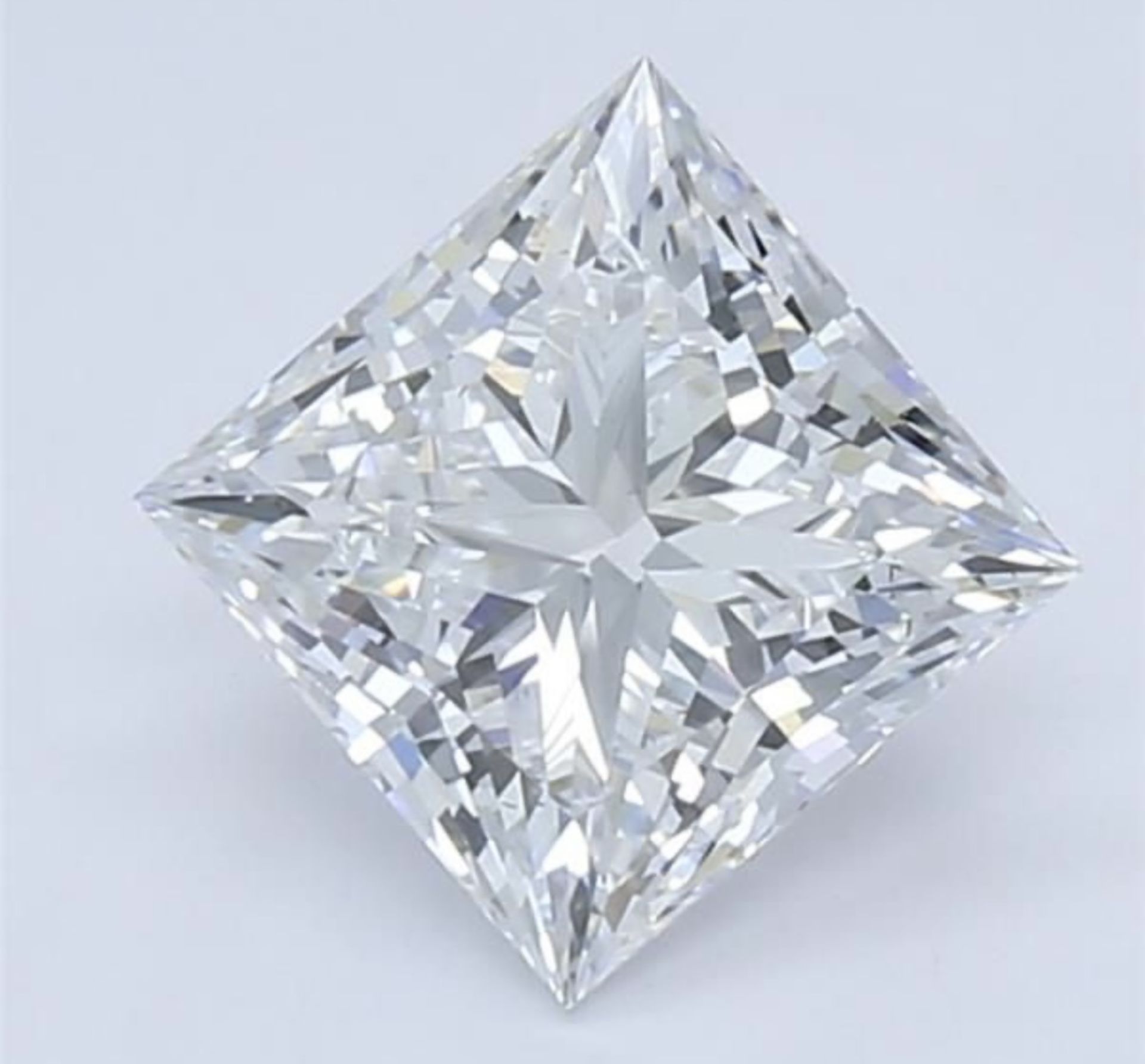 Princess Cut Diamond G Colour VS1 Clarity 3.02 Carat EX EX - LG567342461 - IGI - Image 2 of 8