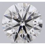 ** ON SALE ** Round Brilliant Cut Diamond H Colour VS1 Clarity 4.01 Carat ID EX EX - LG594358531