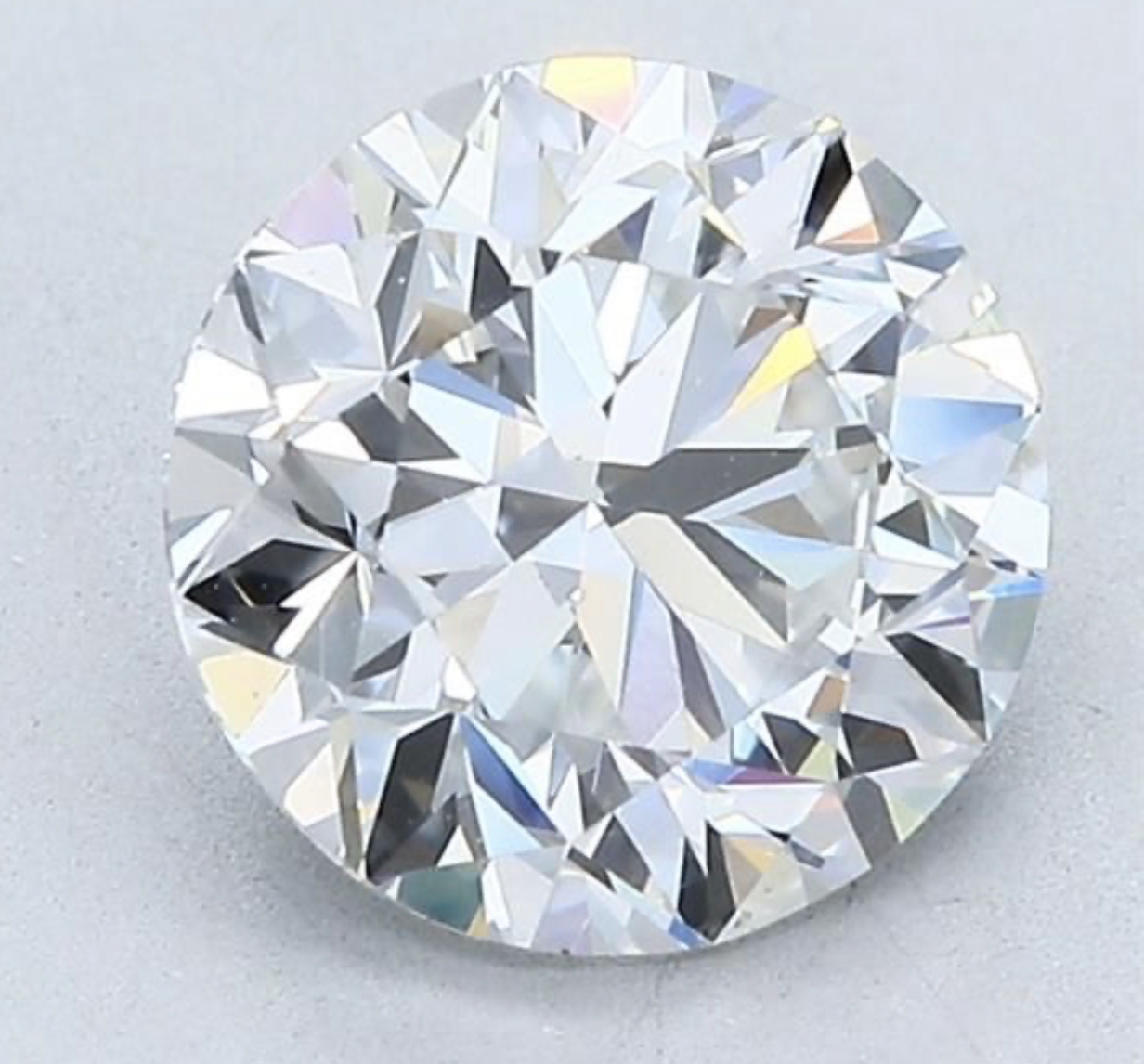 ** ON SALE ** Round Brilliant Cut Natural Diamond 2.21 Carat Colour F Clarity VS2 - DGI 142592297 - Image 2 of 8