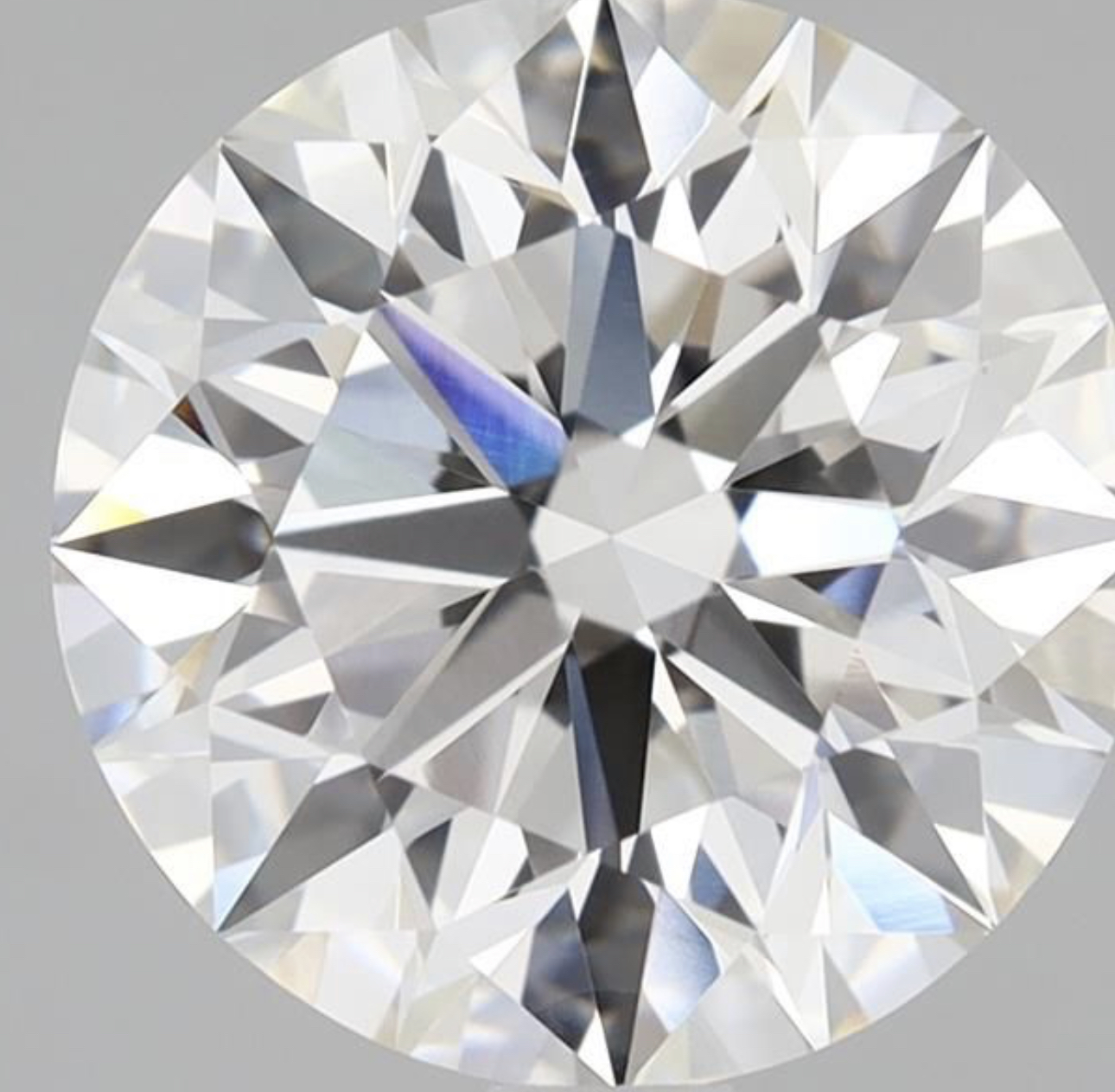 ** ON SALE ** Round Brilliant Cut Diamond F Colour VVS2 Clarity 2.54 Carat EX EX - LG557235051 - IGI - Image 7 of 9