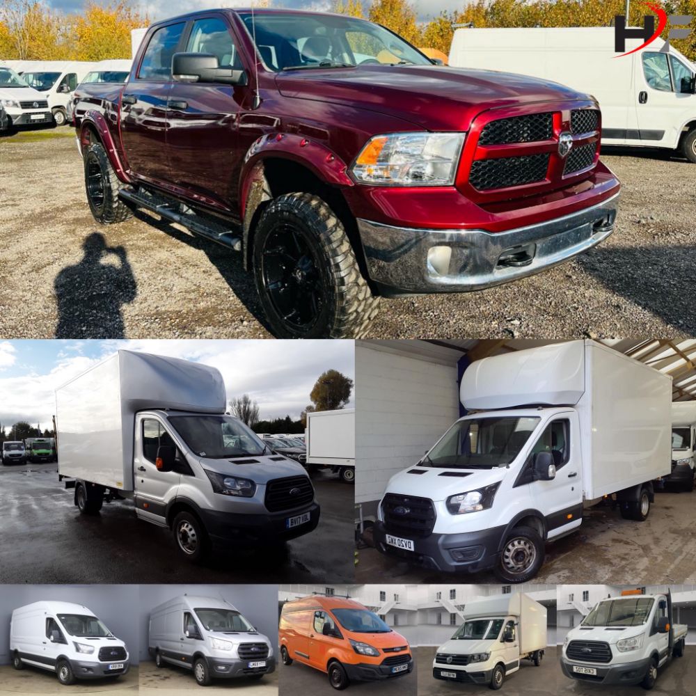 ** Commercial Vehicle & Car Sale Event ** Dodge Ram 5.7 Hemi V8 CrewCab '2017 Year' - Ford Transit 2.0 Ecoblue L3 Luton 2020 '20 Reg' **