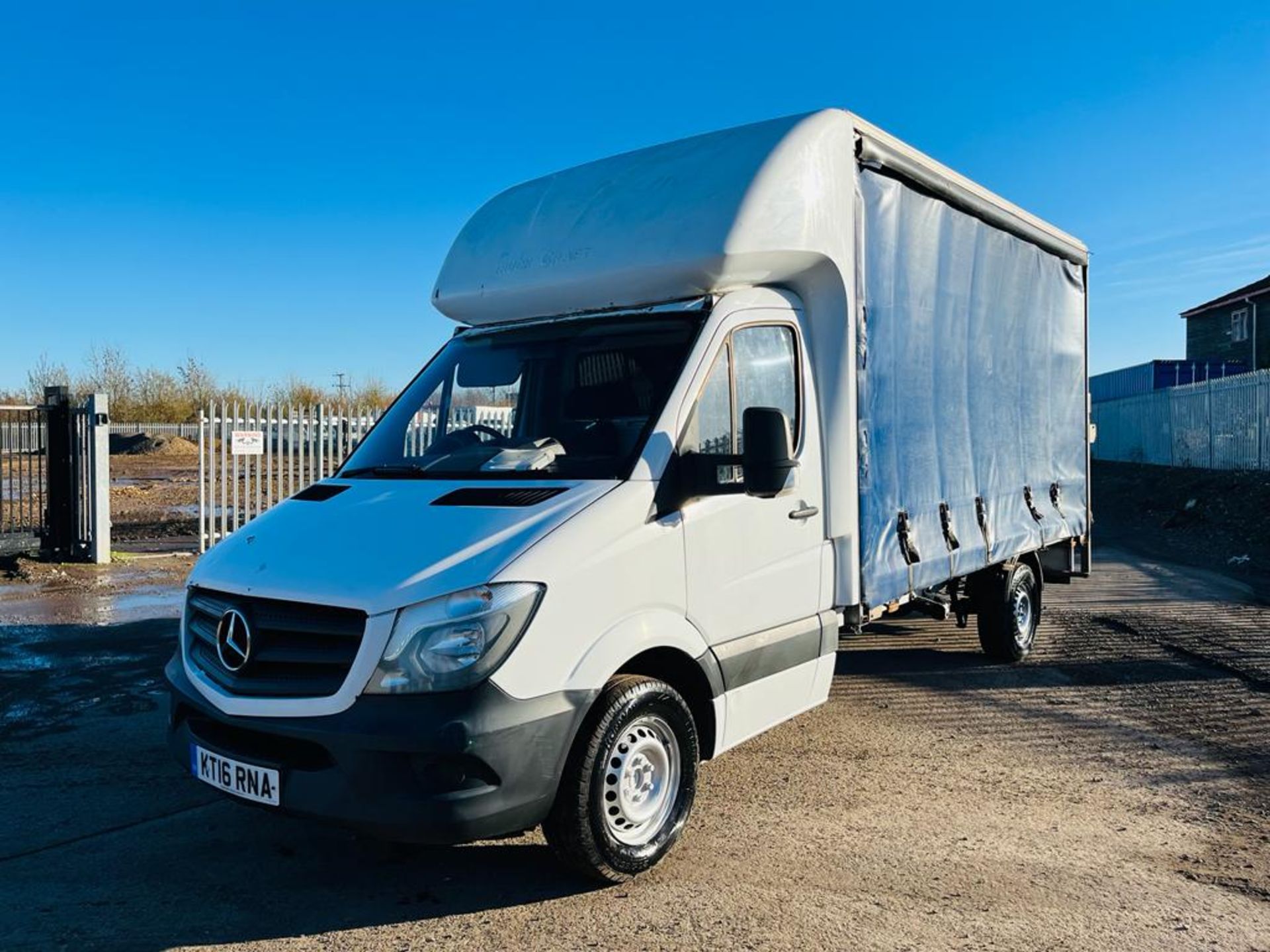 ** ON SALE ** Mercedes Benz Sprinter 2.1 313 CDI L3 Curtain sider Luton 2016 '16 Reg' Tail Lift - Image 3 of 25