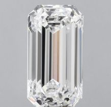 Emerald Cut Diamond E Colour VVS2 Clarity 5.12 Carat EX EX - LG595393312 - IGI