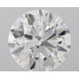 Round Brilliant Cut Diamond F Colour VVS2 Clarity 3.20 Carat EX EX - 6455343011 - GIA