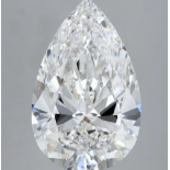 ** ON SALE ** Pear Cut Diamond F Colour VVS2 Clarity 5.25 Carat EX EX- LG598322587 - IGI