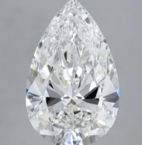 ** ON SALE ** Pear Cut Diamond F Colour VVS2 Clarity 5.25 Carat EX EX- LG598322587 - IGI