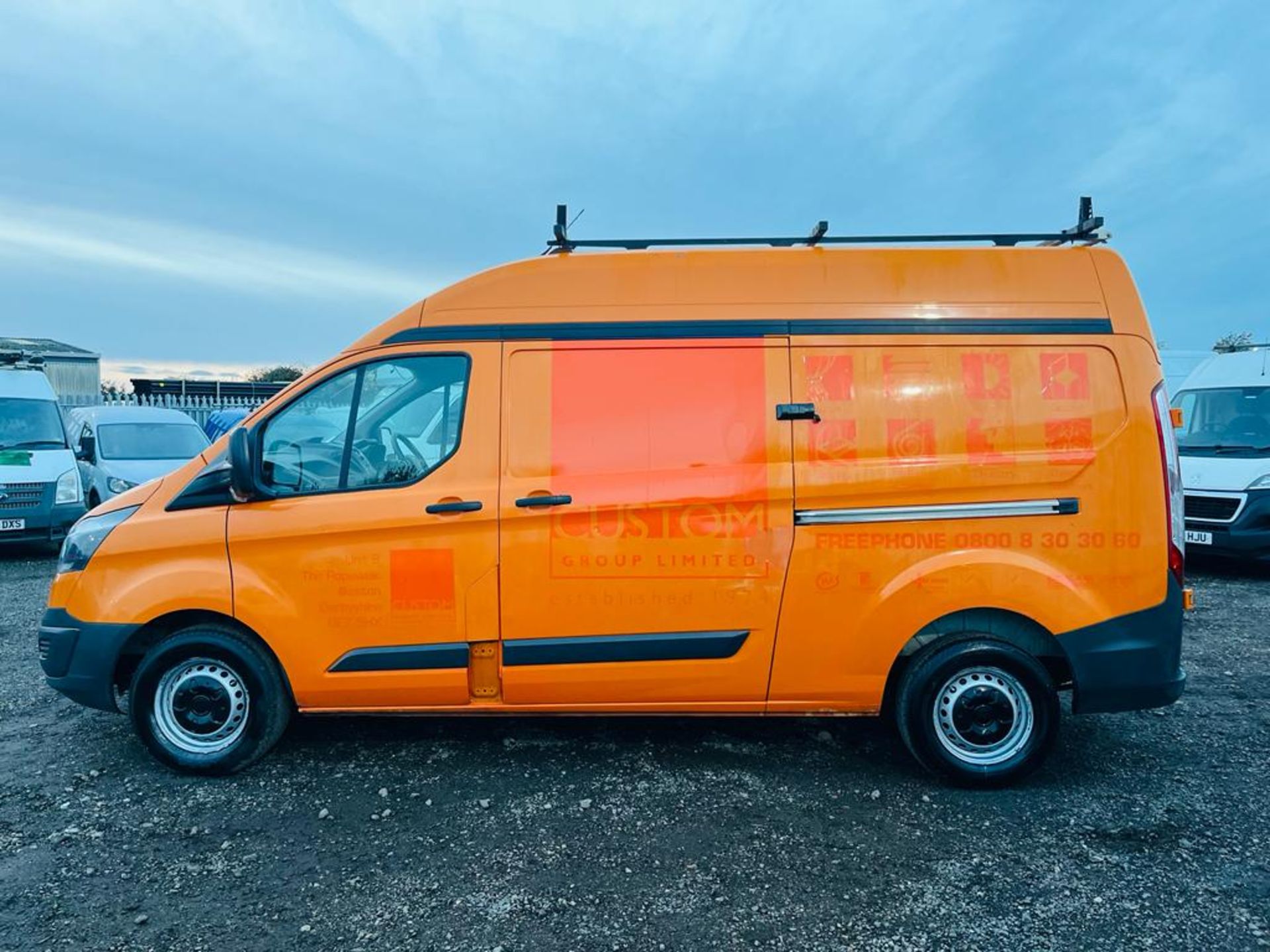 Ford Transit Custom 2.2 TDCI 100 290 LWB H3 2015 '65 Reg' Panel Van - Van Vault - Image 4 of 30