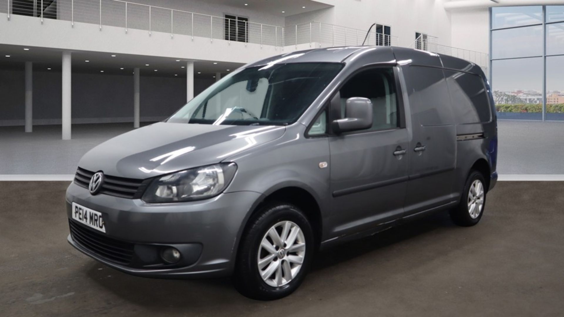 ** ON SALE ** Volkswagen Caddy Maxi C20 1.6 TDI HighLine 102 2014 '14 Reg' Sat Nav - A/C - Panel Van - Image 2 of 9