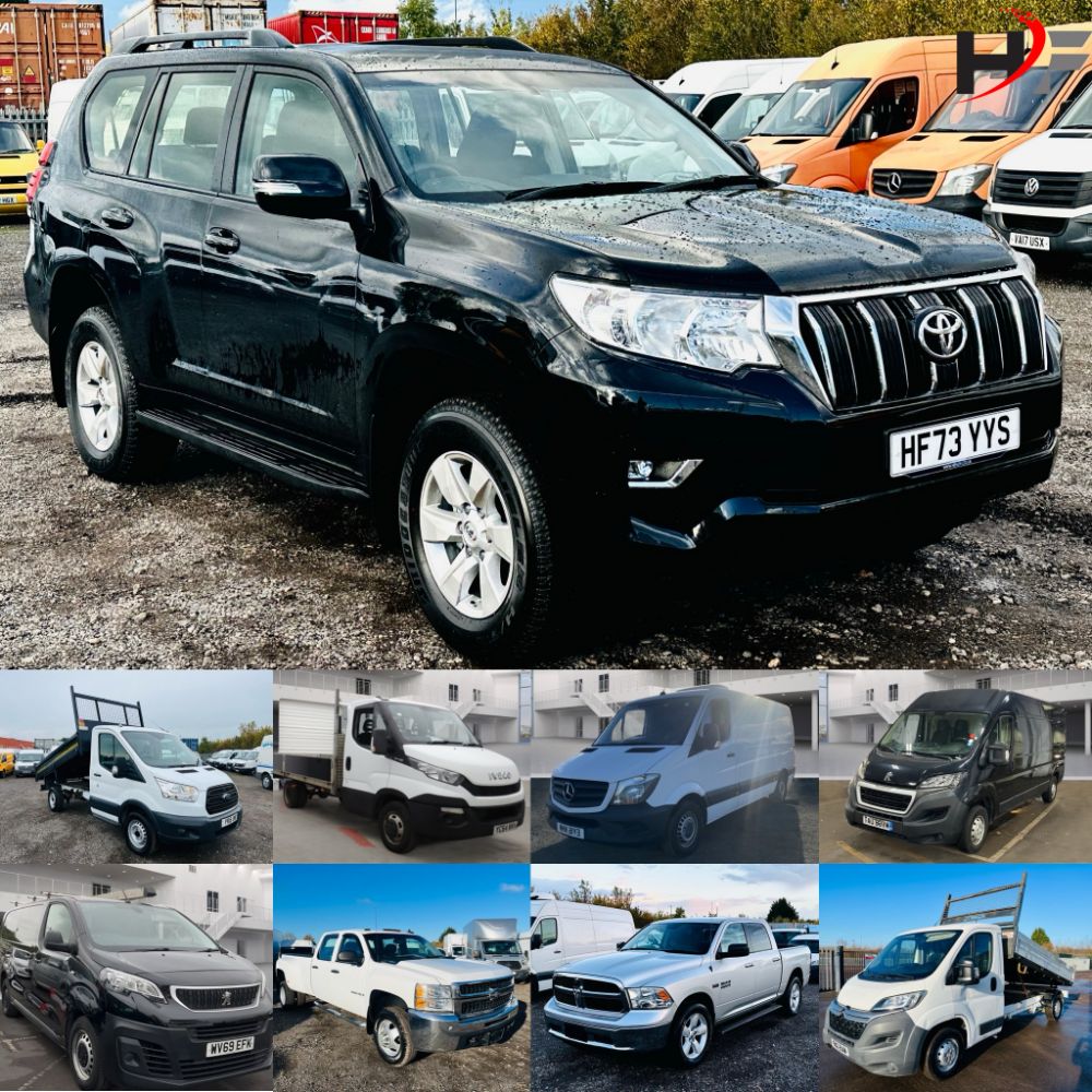 ** Commercial Vehicle & Car Event ** USA Imports - Toyota Land Cruisers 2023 '73 Regs - ULEZ Compliant Vehicles - Over 45+ Lots **