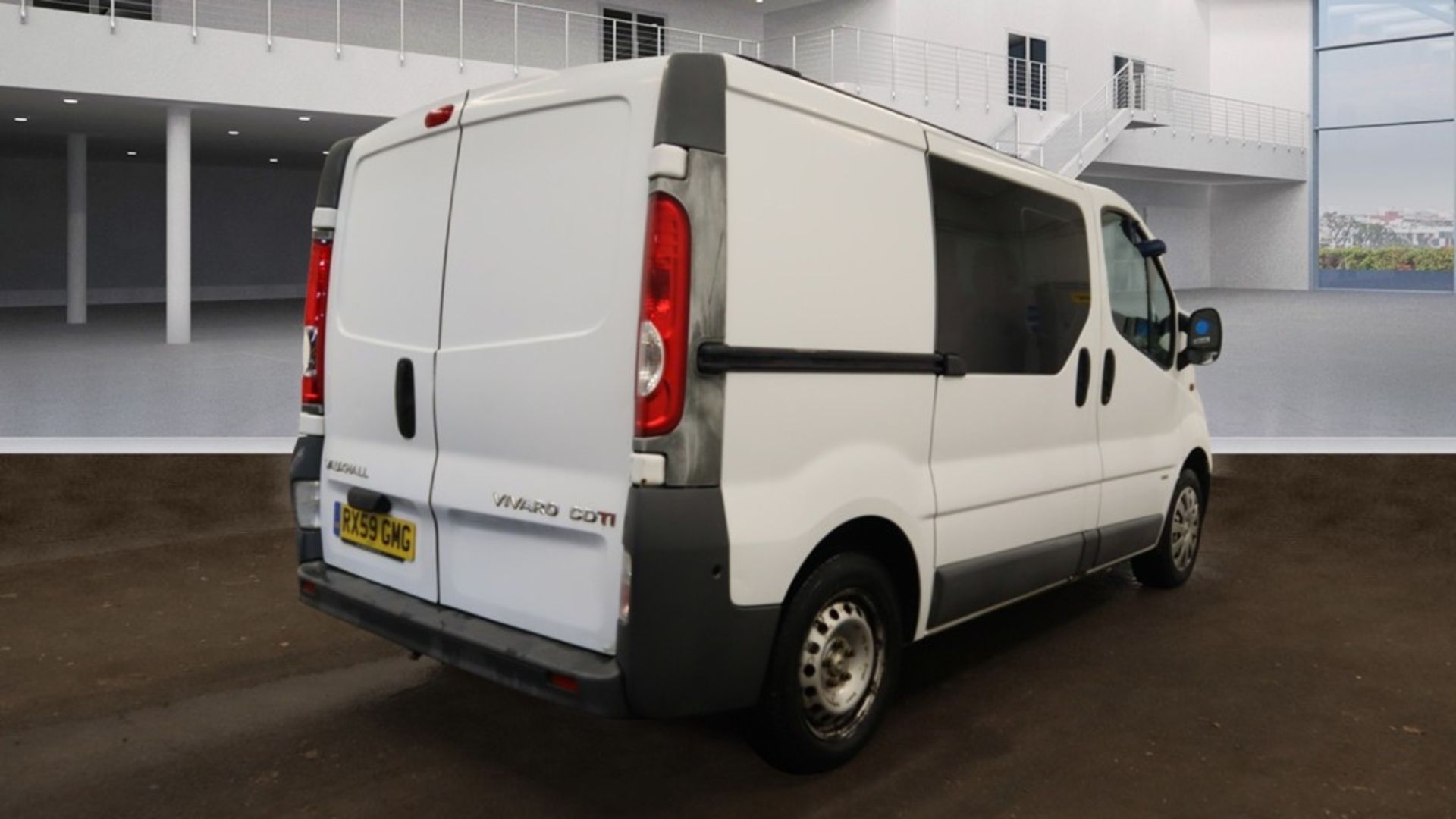 ** ON SALE ** Vauxhall Vivaro 2.9T 115 CDTI 2.0 SWB 2009 '59 Reg '-Air Conditioning - Automatic - Image 5 of 9