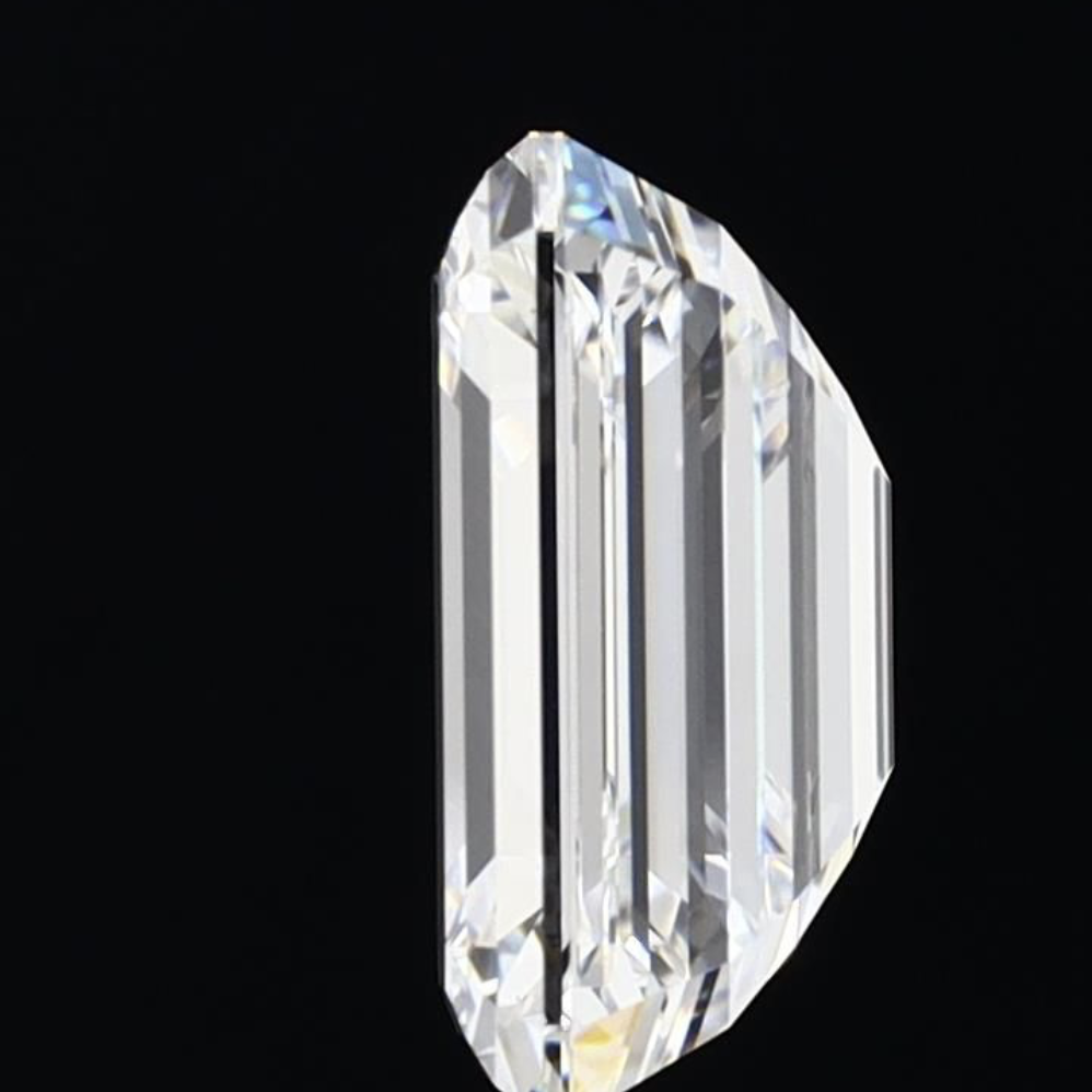 ** ON SALE ** Emerald Cut Diamond E Colour VVS2 Clarity 7.07 Carat VG EX- LG576333451 - IGI - Image 6 of 7
