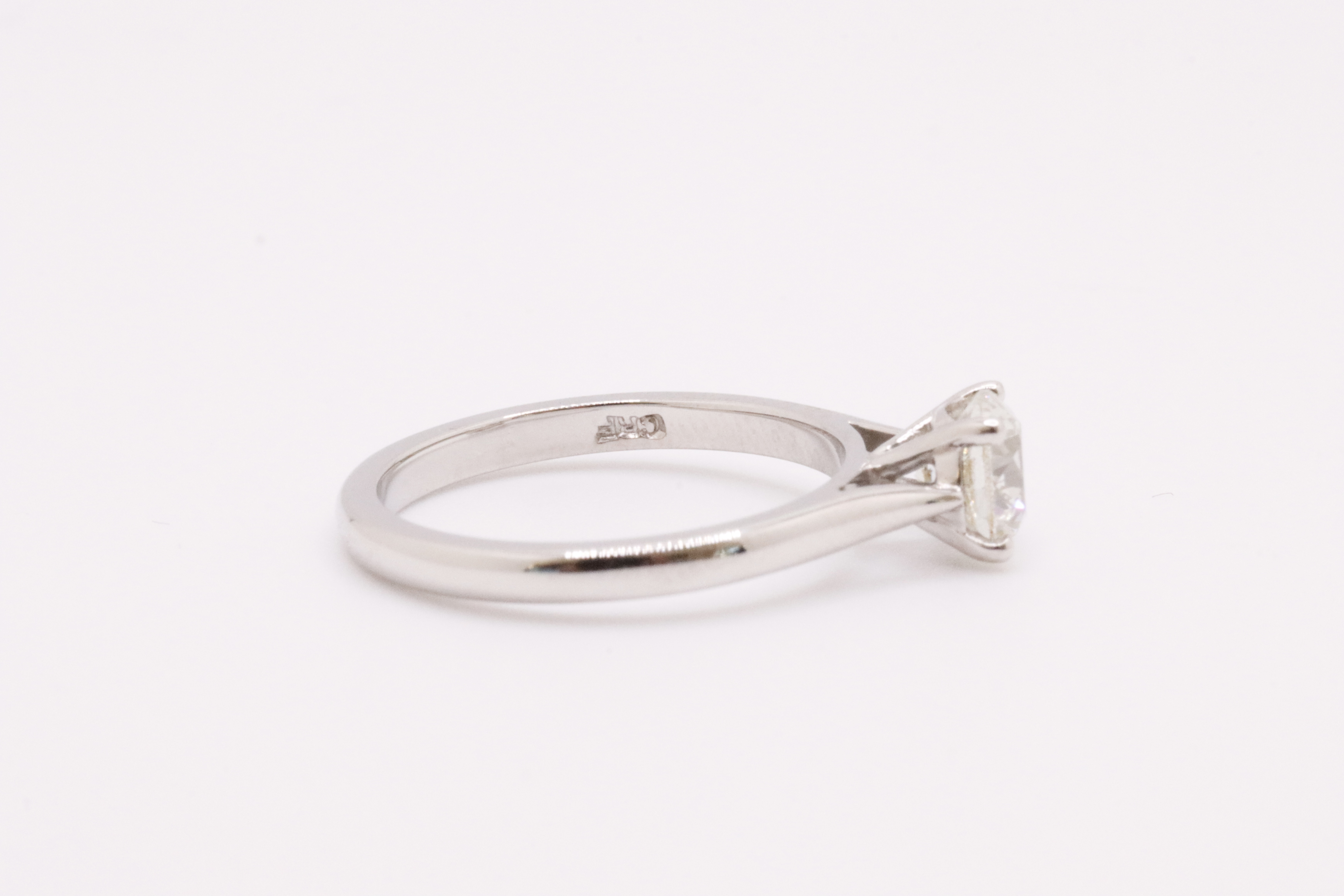 Round Brilliant Cut Natural Diamond Ring 1.00 Carat I Colour VS2 Clarity EX VG - IGI - Image 6 of 10