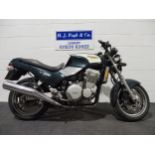 Triumph Trident 900 motorcycle, 1991, 885cc. Frame no. SMTTC338DDM001027. Engine no. 001061. This