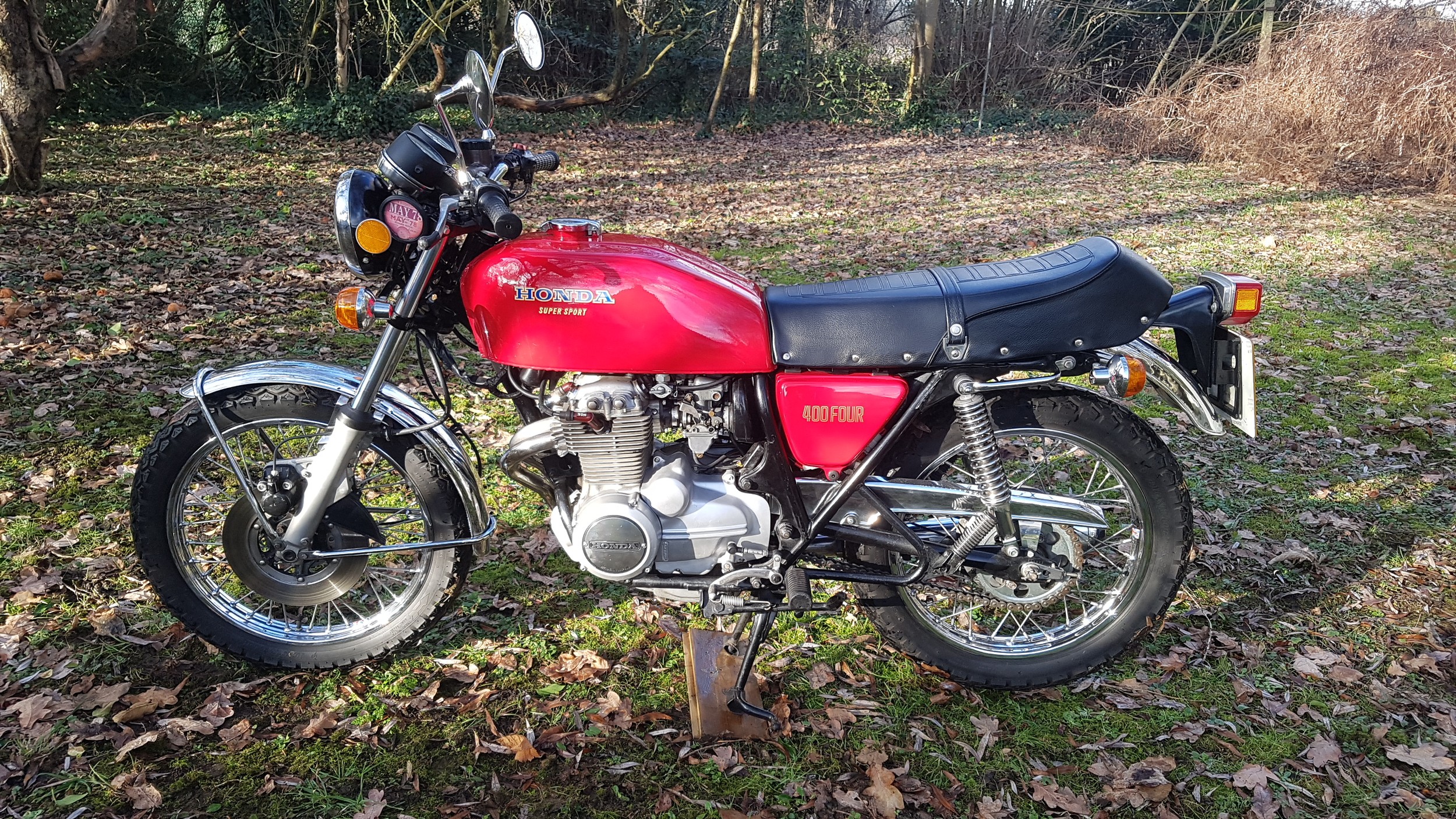 Honda CB400 FOUR 1977 408cc. Frame no.CB400F-1070927 Engine no.CB400F-E-1066730 UK supplied bike. - Image 7 of 8