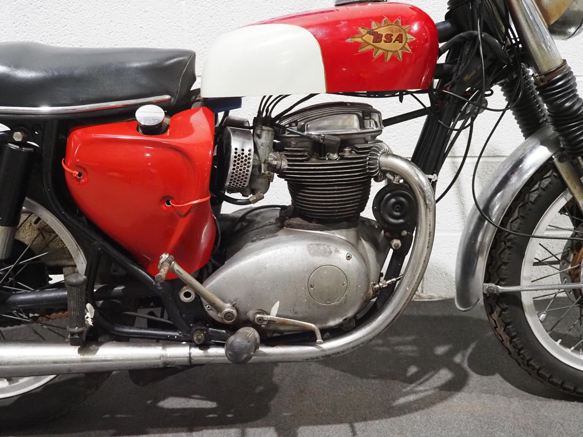 BSA A65 Spitfire motorcycle. 1966. Matching frame and engine numbers. US import with Nova documents. - Image 4 of 6