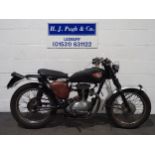 BSA C15 motorcycle. 1960. Frame No. C15 17290. Engine No. 23251. Engine runs. Reg. HWH 610. No docs,