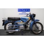 Parilla Olimpia motorcycle. 1962. 125cc. Frame No. 115*1356* Engine No. 1775 Property of a