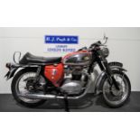BSA 650 lightning motorcycle. 1966. 650cc. Frame No on motorcycle reads- 1310 Engine No on