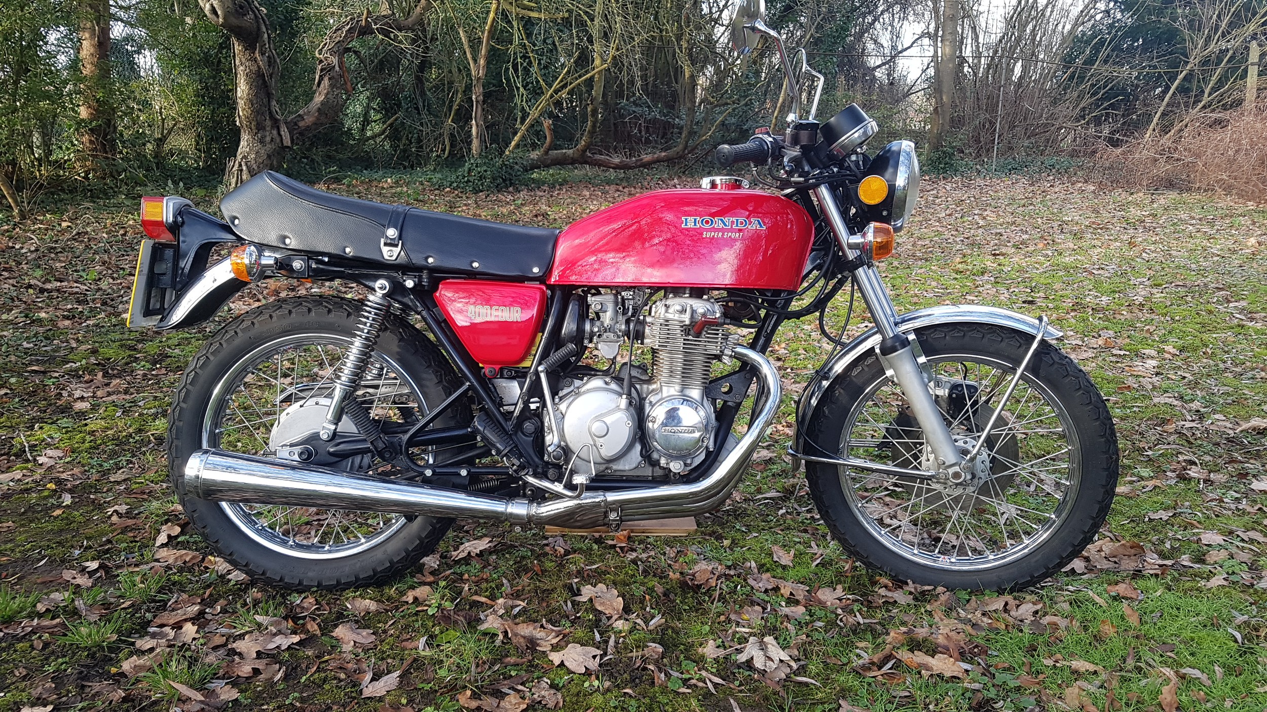 Honda CB400 FOUR 1977 408cc. Frame no.CB400F-1070927 Engine no.CB400F-E-1066730 UK supplied bike.