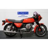 Moto Guzzi V50 Monza motorcycle. 1979. 490cc. Frame No. PB14817 Engine No. 15193 Property of a