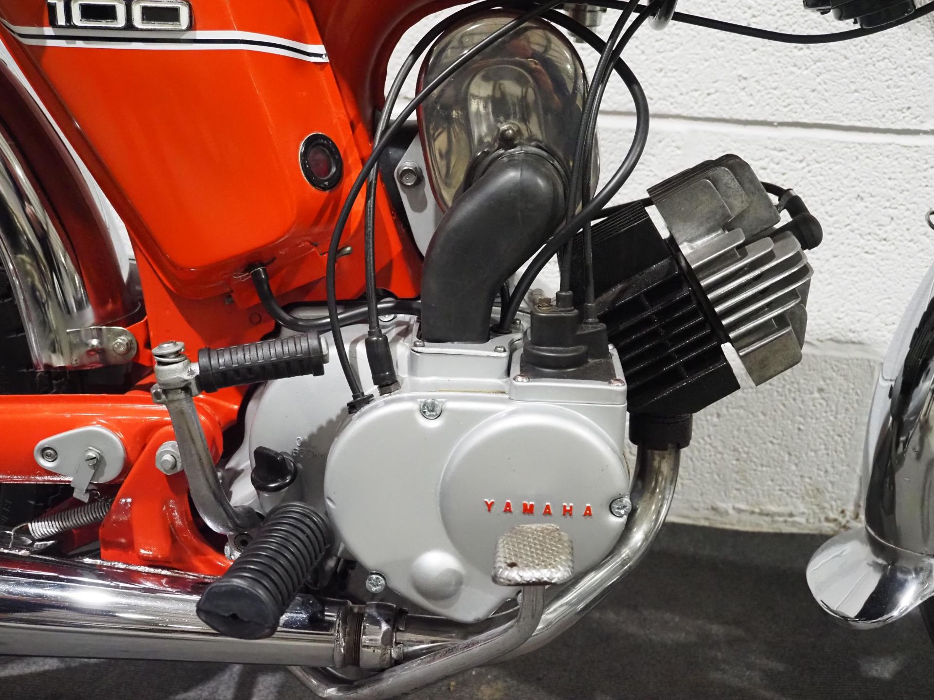 Yamaha YB100 motorcycle, 1976, 97cc. Frame no. L2-212636 Engine no. L2-212636 Runs and rides well, - Image 4 of 6