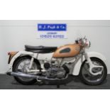 Ariel Arrow Super Sports motorcycle. 1961. 247cc. Matching Frame and Engine No. T23701G Property