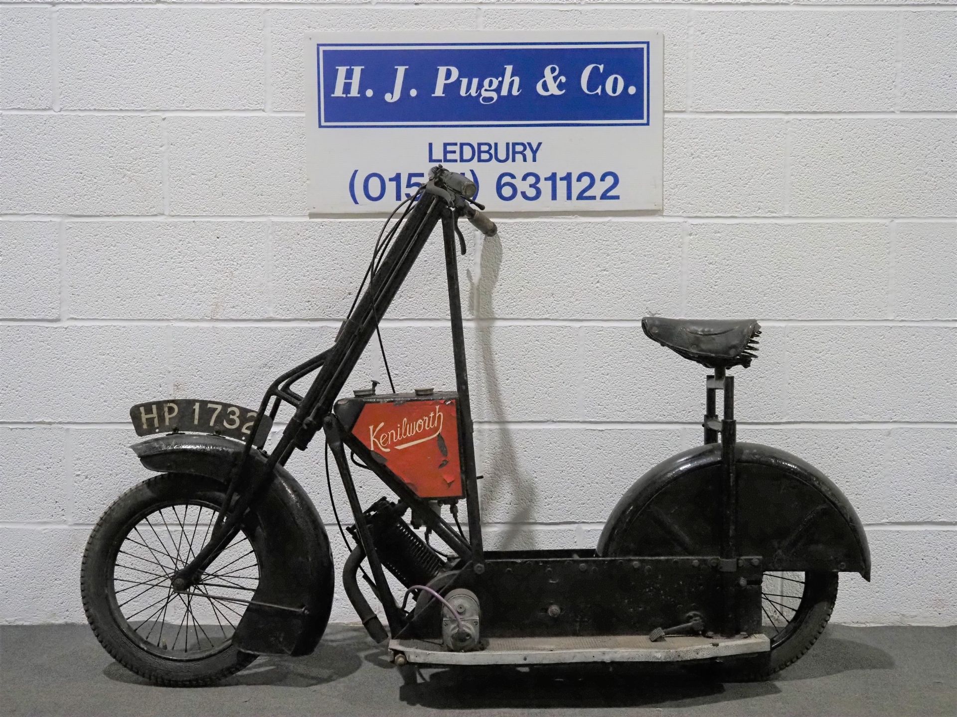 Kenilworth scooter. 1921. 142cc. Frame No. 671681. Engine No. 599/19. Believed to be 1 of only 2 - Image 5 of 5