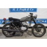 Suzuki SB200 motorcycle. 1980. Frame No. 101230 Engine No. 101100 New crank, piston rebored, runs