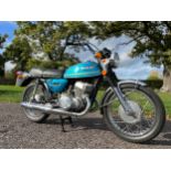 Suzuki T500 motorcycle. 1975. Frame No. 83929 Engine No. 83475 Has had a complete rebuild, runs